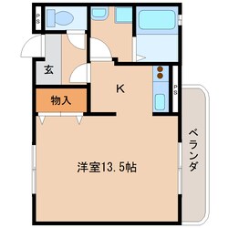 入江岡駅 徒歩5分 1階の物件間取画像